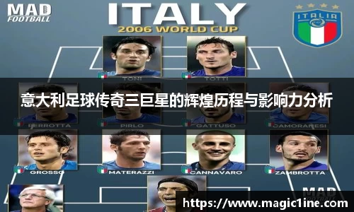 意大利足球传奇三巨星的辉煌历程与影响力分析